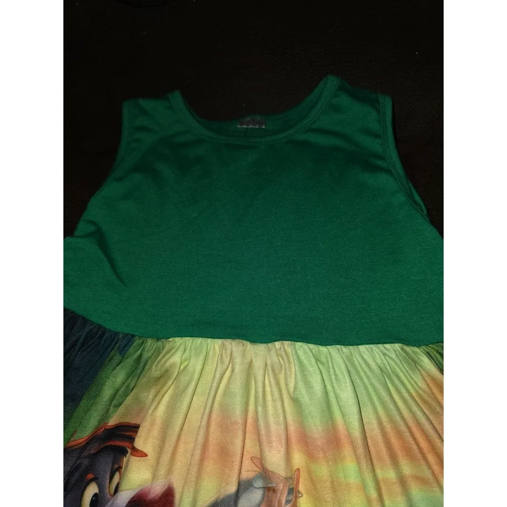 Disney boutique the‎ jungle book mowghli baloo dress size 5t 6t like new